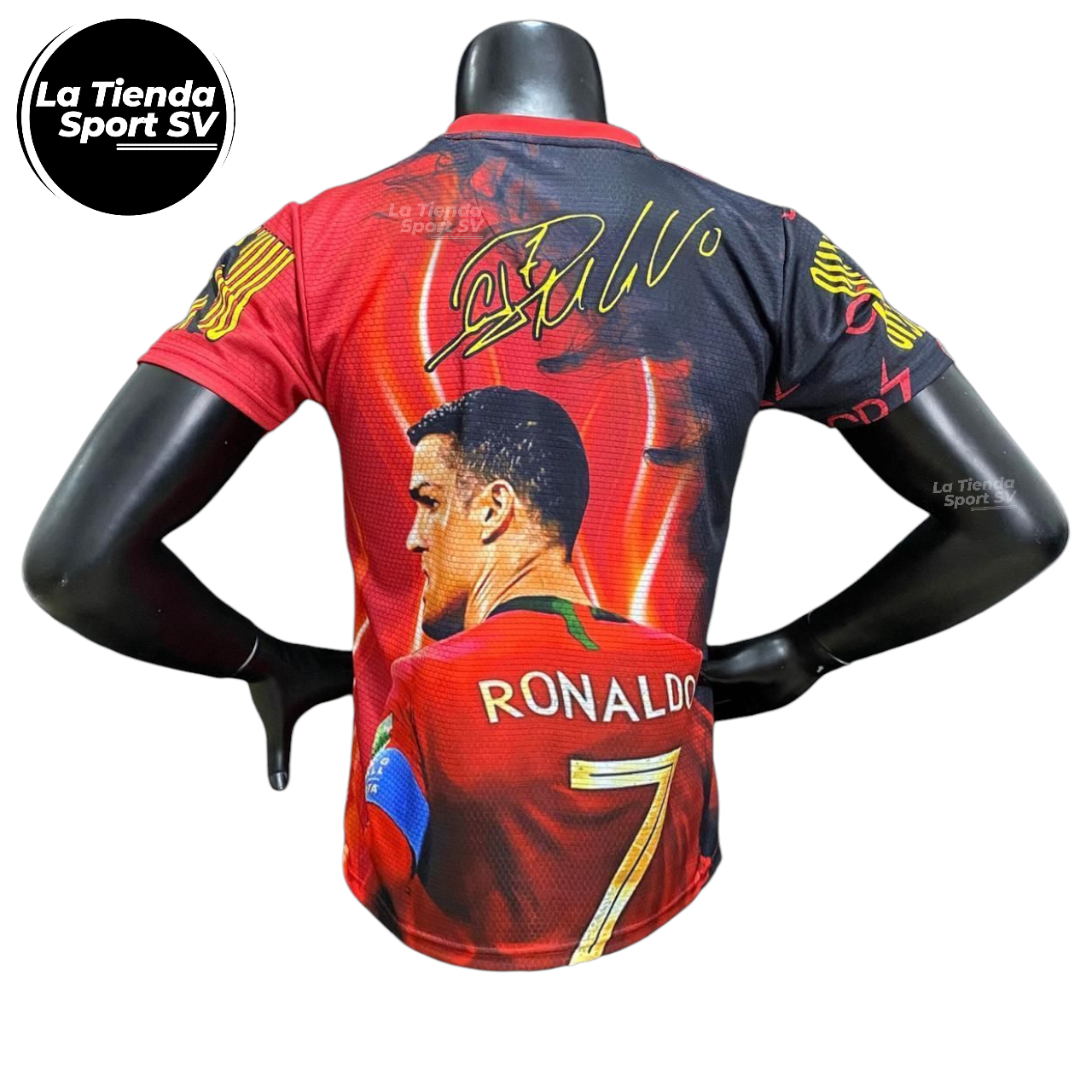 Camiseta Especial Ronaldo CR7 Clubes Red