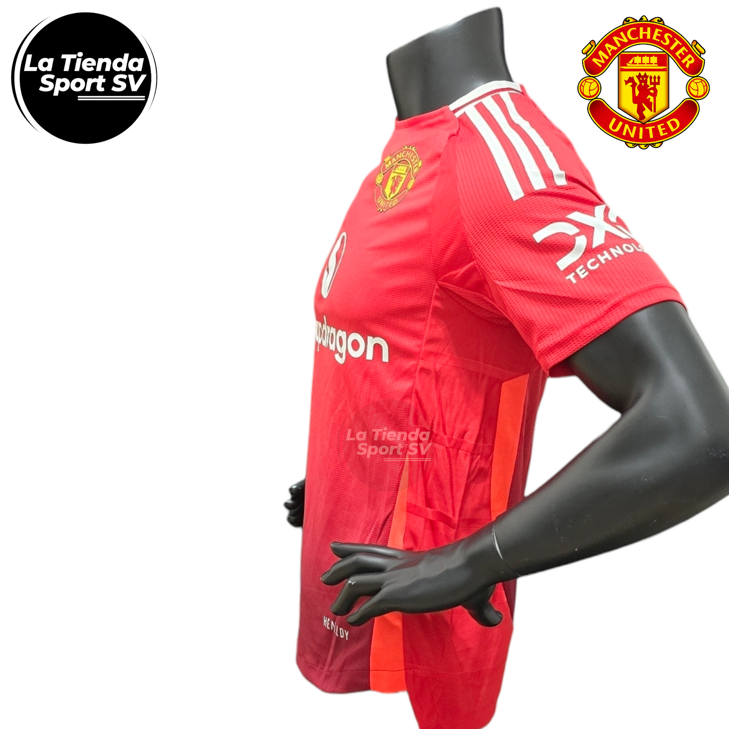 Camiseta Versión Jugador Manchester United Local