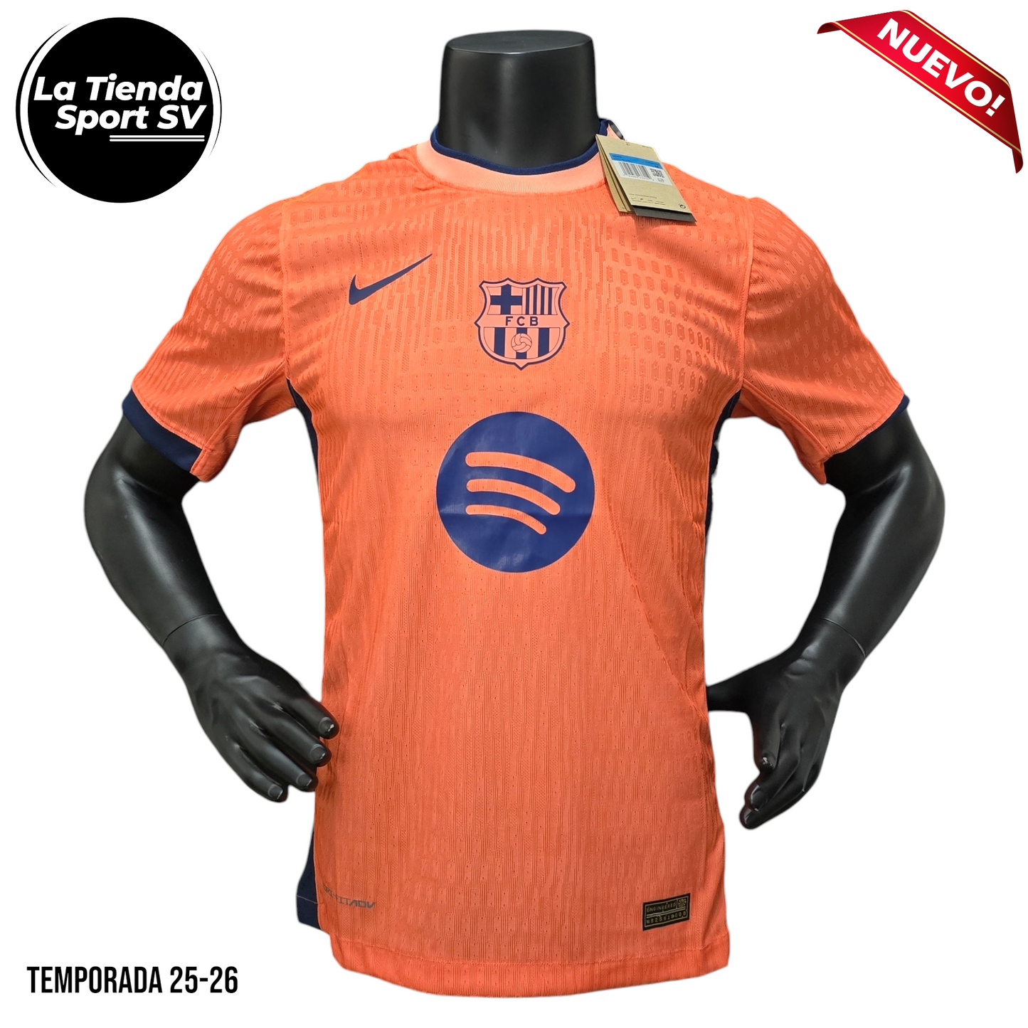 Camiseta Versión Jugador Barcelona 25-26