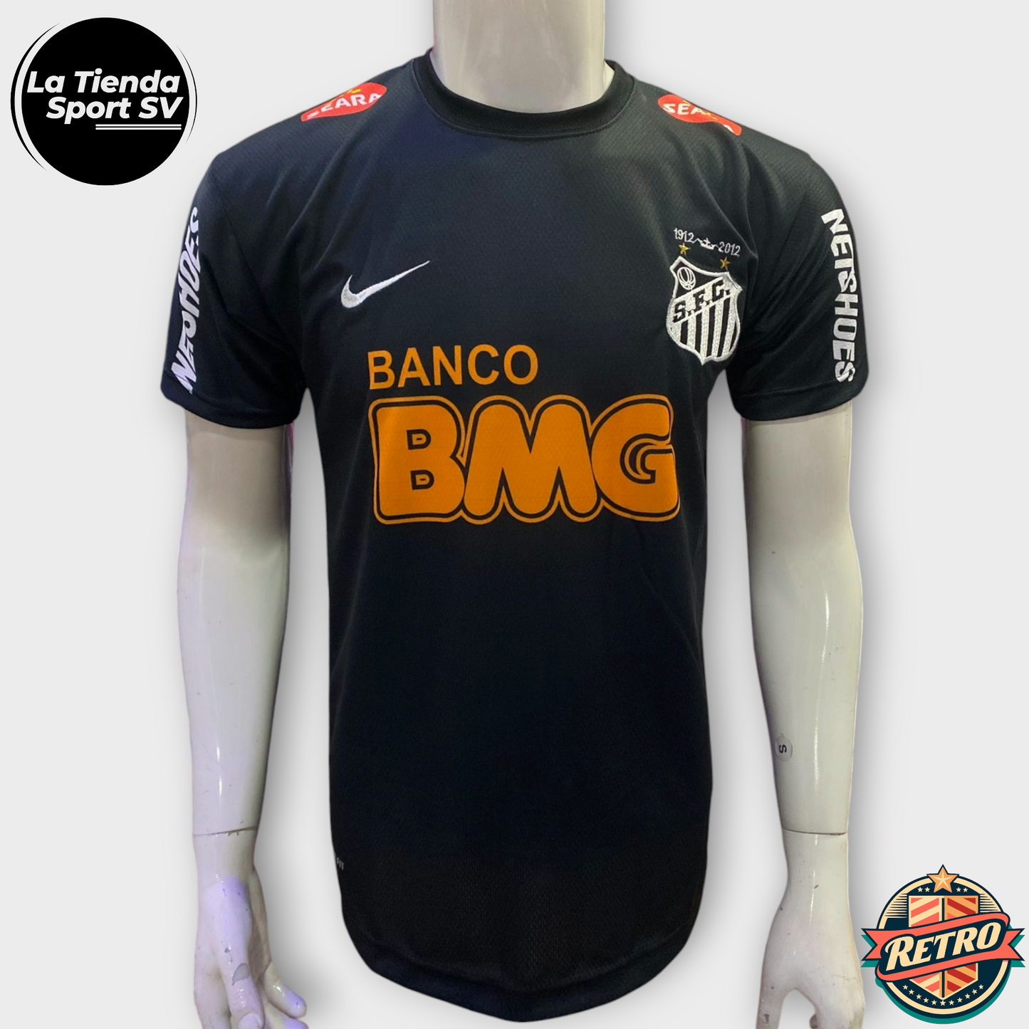 Camiseta Retro Santos FC Neymar