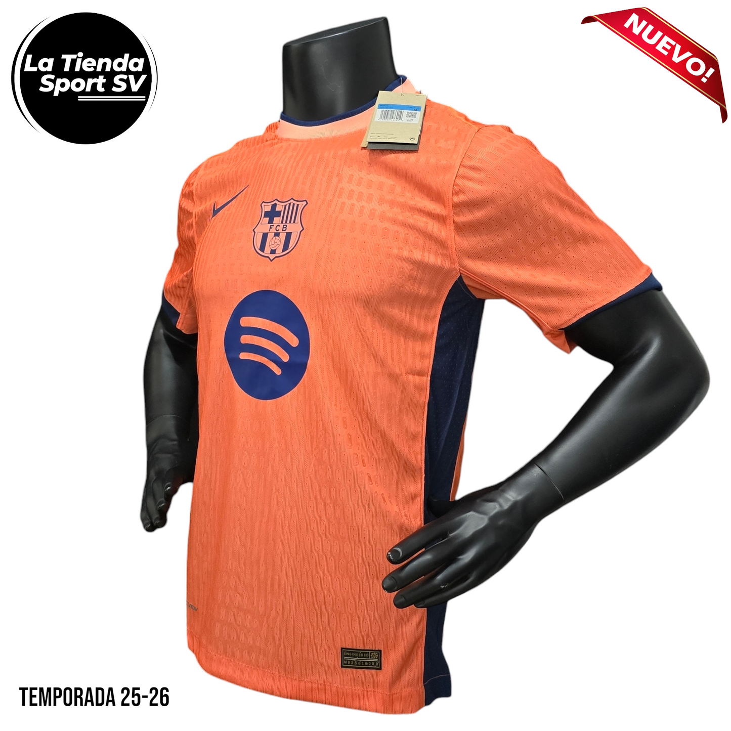 Camiseta Versión Jugador Barcelona 25-26